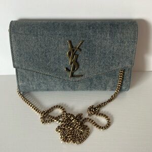 Saint Laurent Uptown Wallet on Chain Bag